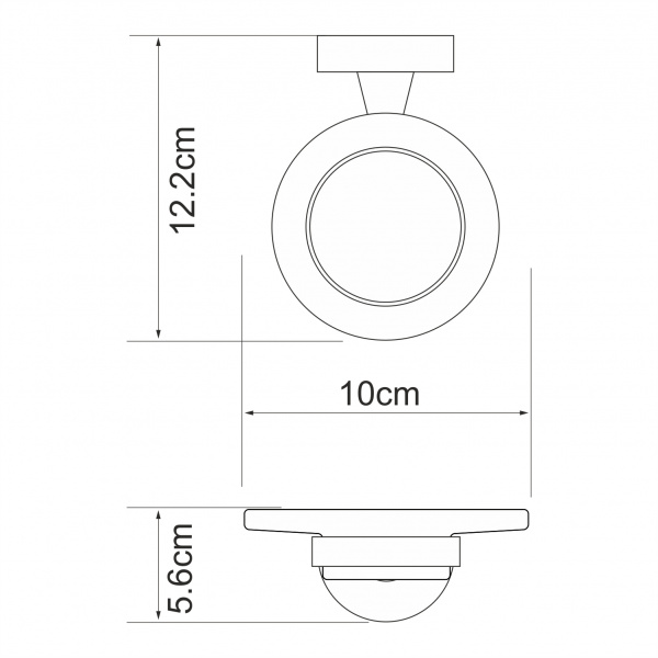 Мыльница WasserKRAFT Isen K-4029