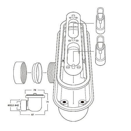 Душевой поддон RGW STL 100х80 белый, 14212810-01