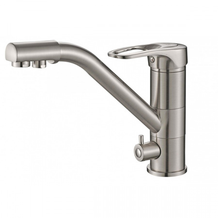 Смеситель для мойки ZorG Steel Hammer SH 321 сатин