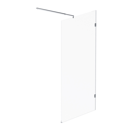 W94WI-100-F1-MTE Душевая перегородка AM.PM X-Joy 100x195, стекло прозр. 6 мм + покрытие, фурнитура мат хром