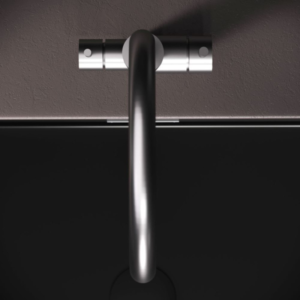 F85B07711 X-Joy S, Смеситель для кухни AM.PM с С-изливом с каналом для питьевой воды, сатин