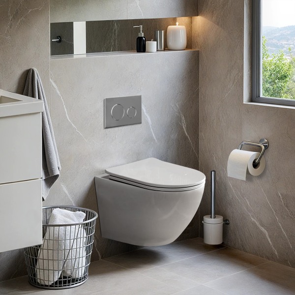 Унитаз ORLTER Aria PP подвесной безободковый Ceruttispa CT10571 (490х360х370)