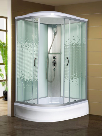 Душевая кабина МОНОМАХ МОНОМАХ 120/80/24 МЗ R 1200х800х2100мм