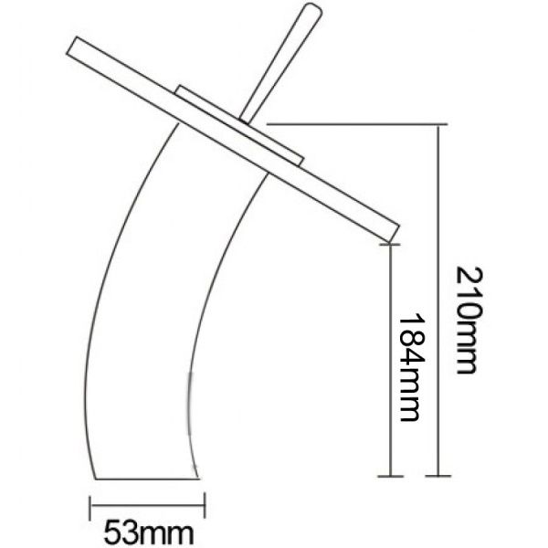 Смеситель для умывальника Frap F1055-3