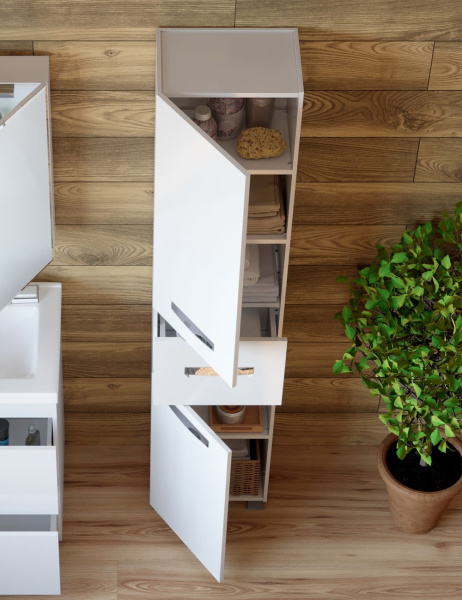 Пенал для ванной комнаты (40см) VIGO Plaza pn.PLA.40, белый