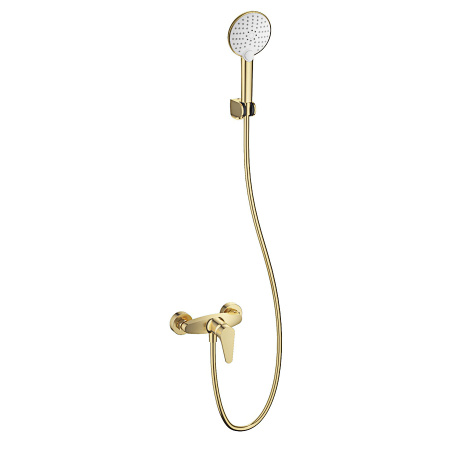 Смеситель для душа WONZON & WOGHAND, Брашированное золото (WW-AE3102-BG)