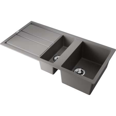 Кухонная мойка Omoikiri Kitagawa 100-2-GR Artceramic/leningrad grey 4993804