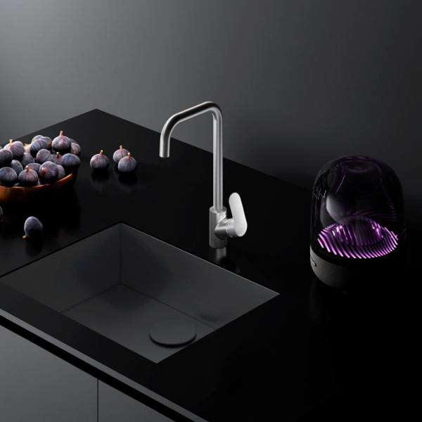 F8006011 Like, Смеситель для кухни AM.PM G-образный излив, сатин