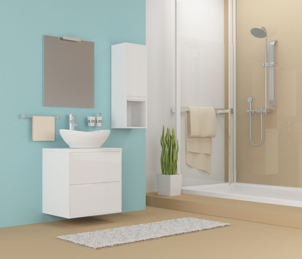 Тумба под раковину Classic-60 MIXLINE Аврора-60 белый (544262)