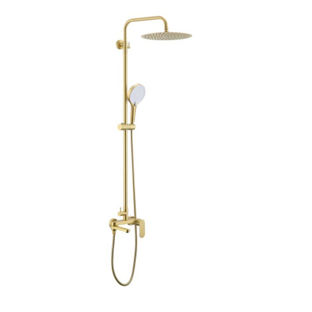 Душевая система Raglo R10.24.03, сатин золотой