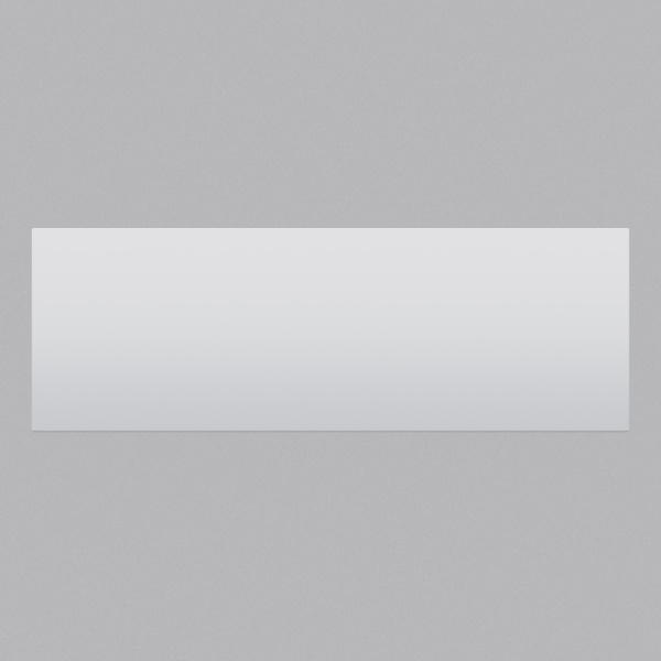 W90A-170-070W-P1 Gem, панель фронтальная для ванны А1 170х70см