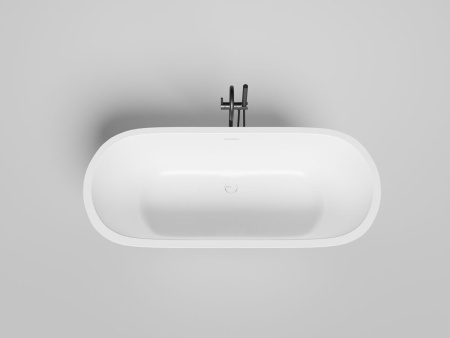 Ванна встраиваемая Salini ORNELLA AXIS KIT 180x80 покраска по RAL полностью, S-Sense, матовый 103511MF