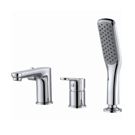 Смеситель на борт ванны D&K Rhein DA1394941, хром