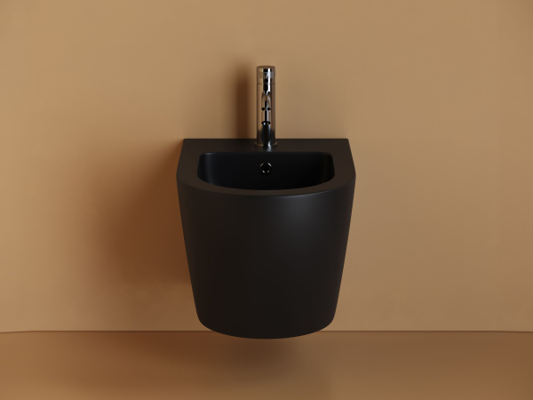 Подвесное биде Ceramicanova Uno, черный матовый, CN11002MB