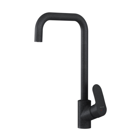 F8006022 Like, Смеситель для кухни AM.PM G-образный излив, черный