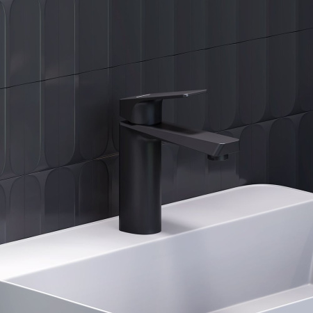 400210300 Merkur Смеситель для умывальника Damixa, чёрный