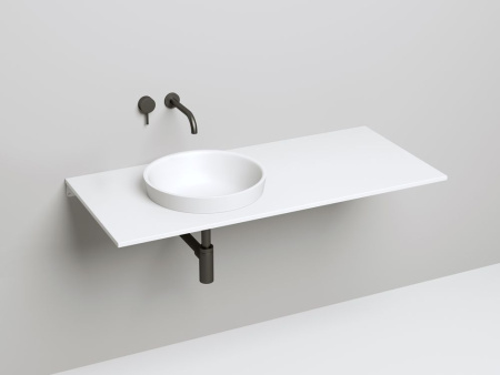 Раковина полувстраиваемая Salini MAREA 03, белый, 1802203M