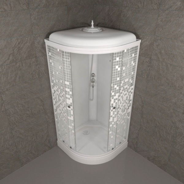 Душевая кабина Тритон Щ0000027237  Мозаика 90*90 А (ДН4)