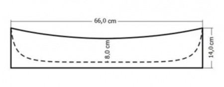 Умывальник Rea Impero-2 N U1003