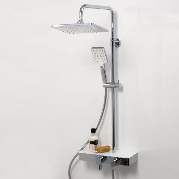 Душевой комплект с термостатическим смесителем WasserKRAFT  BK11301CH