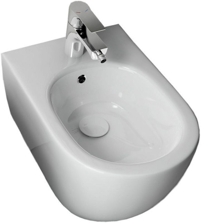 Биде ISVEA Infinity подвесной  365*530*400 цвет белый матовый 10NF41001SV-2L