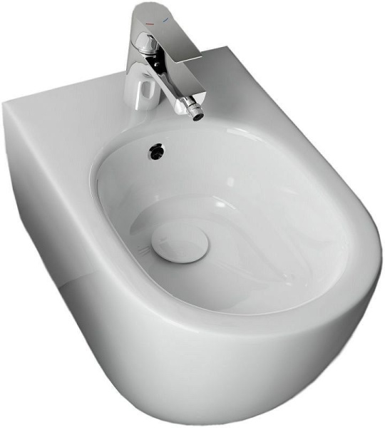 Биде ISVEA Infinity подвесной  365*530*400 цвет белый матовый 10NF41001SV-2L