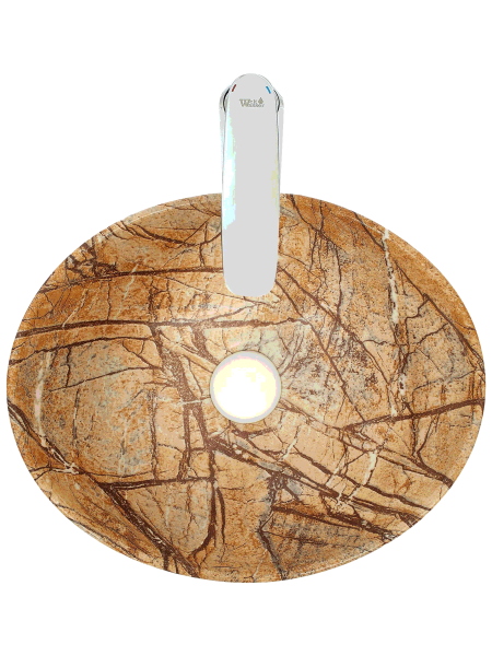 Раковина накладная WeltWasser WW SK ELBACH 3078 M818