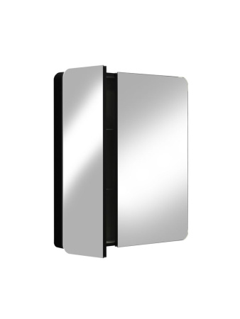 Зеркало-шкаф Reflexion Black LED 760х850 RF2002BL