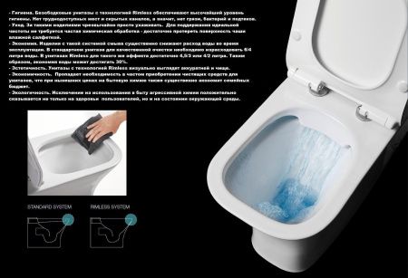 Комплект инсталляции TECEbase kit с белой матовой кнопкой и подвесной унитаз Cerutti Spa Sella aria