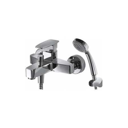 Смеситель для ванны Bravat Riffle F672106C-B, хром