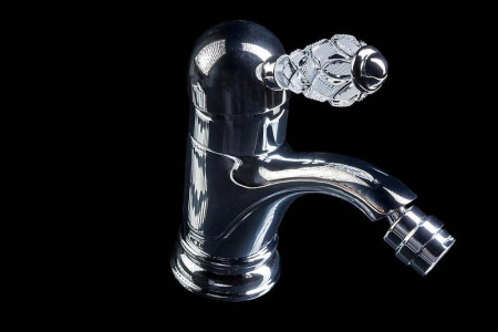 Смеситель для биде Boheme Crystal 266-CRST Хром