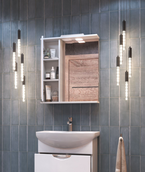 Зеркало со шкафом VIGO Callao z.CAL.60.L.El, 60 см