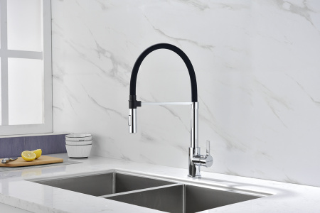 Смеситель для кухни Paulmark HALT Ha214021-CR, хром