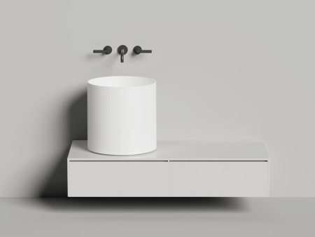 Раковина накладная Salini ARMONIA ROUND 03 покраска по RAL полностью, 130413GF