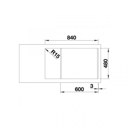 Кухонная мойка Blanco Legra XL 6 S черный 526087