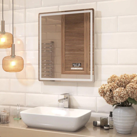 Зеркало VIGO Geometry Media voice 600