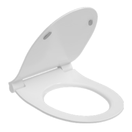 Крышка-сиденье ISVEA Absolute тонкая с микролифтом цвет белый 40R80200I