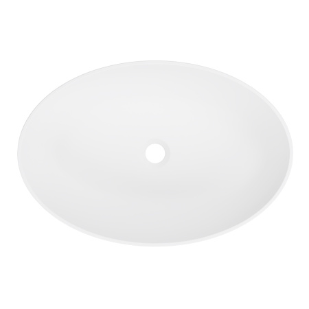 Умывальник Belux Джаз 540 Эллипс, Белый матовый