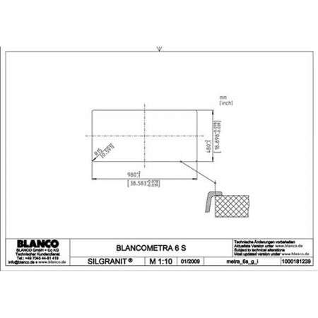 Кухонная мойка Blanco Legra 6 S черный 526086