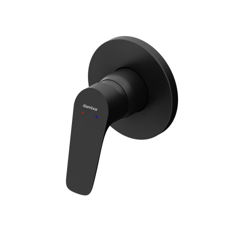 777500300 Jupiter Смеситель Damixa монтируемый в стену (черный)