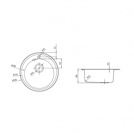 Кухонная мойка IDDIS D505 Suno S SUN50P0i77