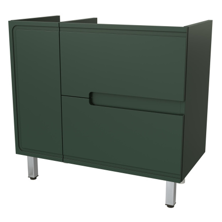 Тумба под раковину Taliente Cevia TA-MBC-90PR(R)-grigio verde 90 см подвесная