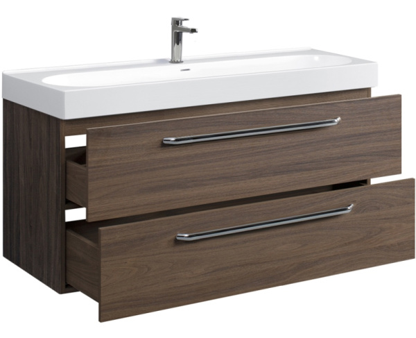 Тумба под умывальник Belux Стокгольм НП 120-02 Орех Карини натуральный