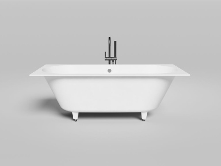 Ванна встраиваемая Salini ORNELLA AXIS 170x75 покраска по RAL полностью, S-Stone, матовый 103423MF