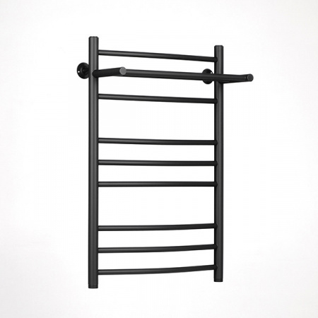Полотенцесушитель Ariano Турин с полкой 80х50 Black