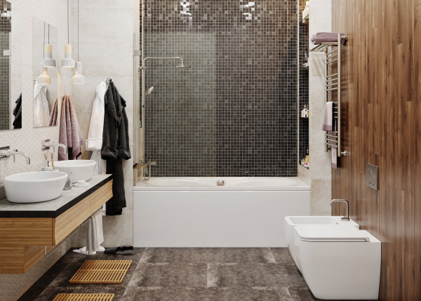 Акриловая ванна VAGNERPLAST BRIANA 185x90