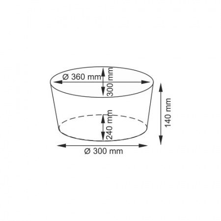 Плетеная корзина WasserKRAFT Rossel WB-280-S