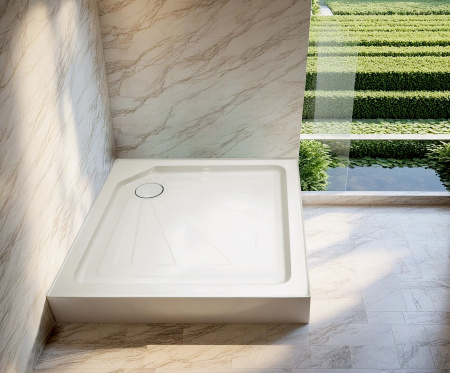 Поддон Q91 Ceruttispa квадратный (90х90х15)