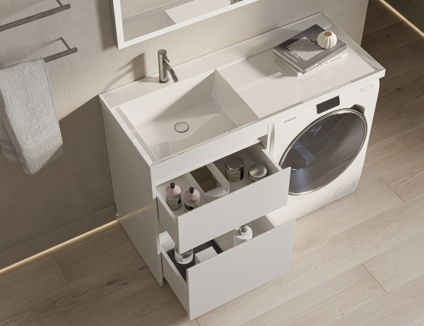 Умывальник Ока О-1200-01, Белый