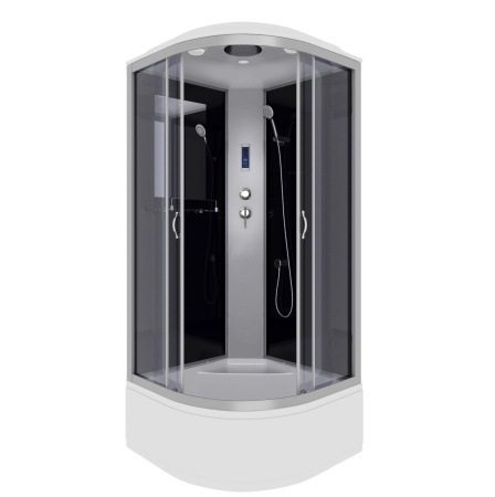 Душевая кабина Niagara Classic NG-2507-14P (80х80х215) высокий поддон(40см),стекло тонированное